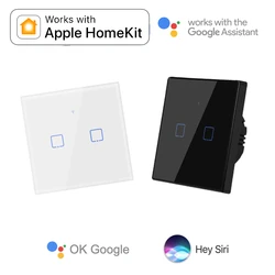 ローラーシャッターカーテンappleのhomekitスマートホームtx無線lan 2スイッチ433mhzガラスタッチsiri googleアシスタント制御domotic