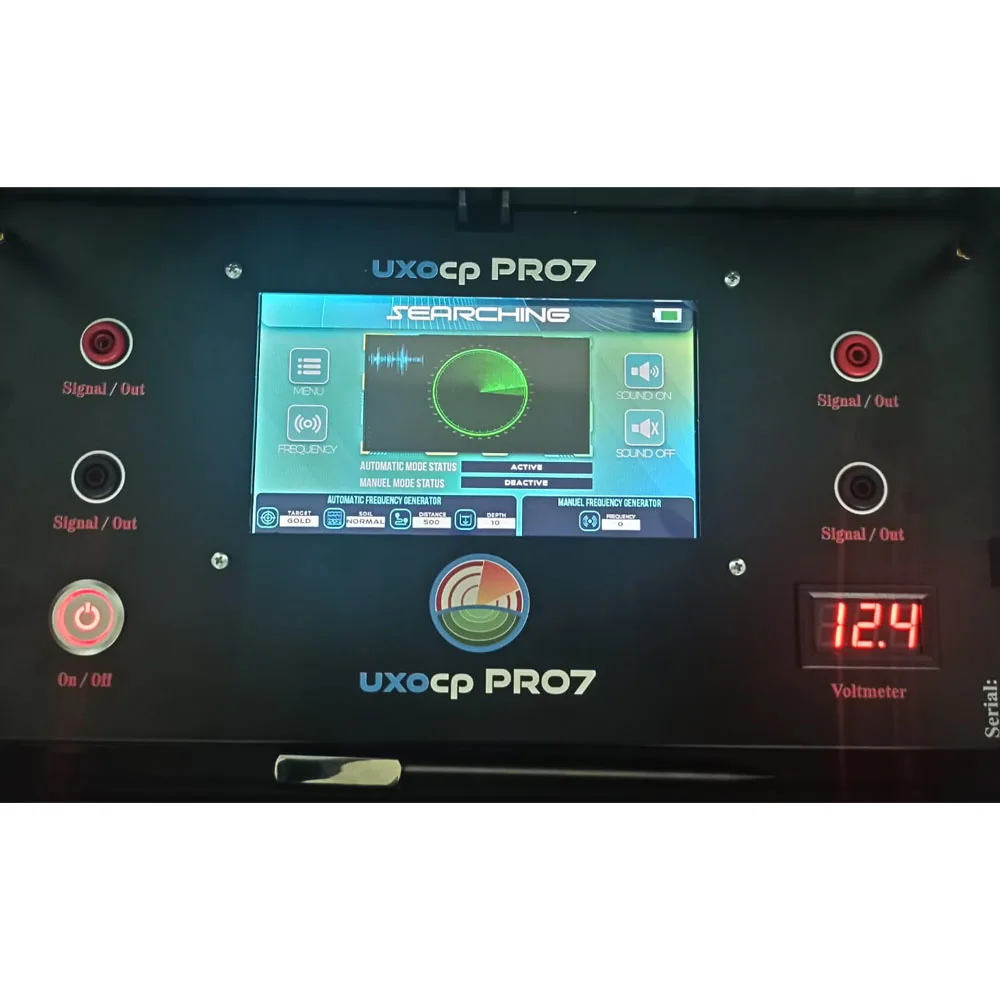 Uxo CP PRO7 Area Scanning Device 1.5 Kilometer Area Scanner English Arabic and Germany Language Option