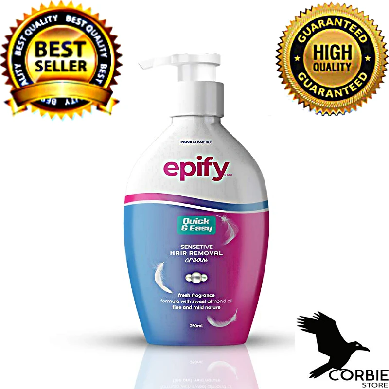 Epify Hair Removal Cream Natural Herbal Hair Removal Gel 250 ml