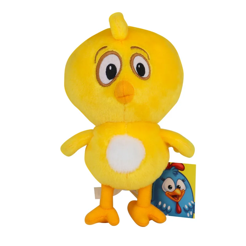 Little Yellow Chickadee Collection Galinha Pintadinha - Gallina Pintadita - Lottie Dottie Chicken - Original Soft Plush Toy