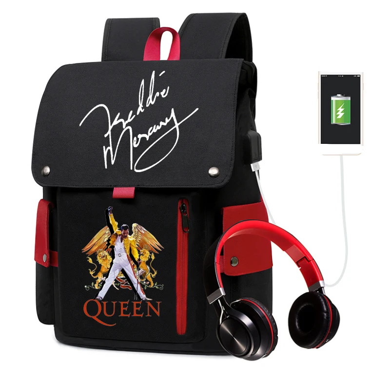 Sac à dos d\'école mignon Freddie Mercury pour enfants, cadeau Girly, 2022