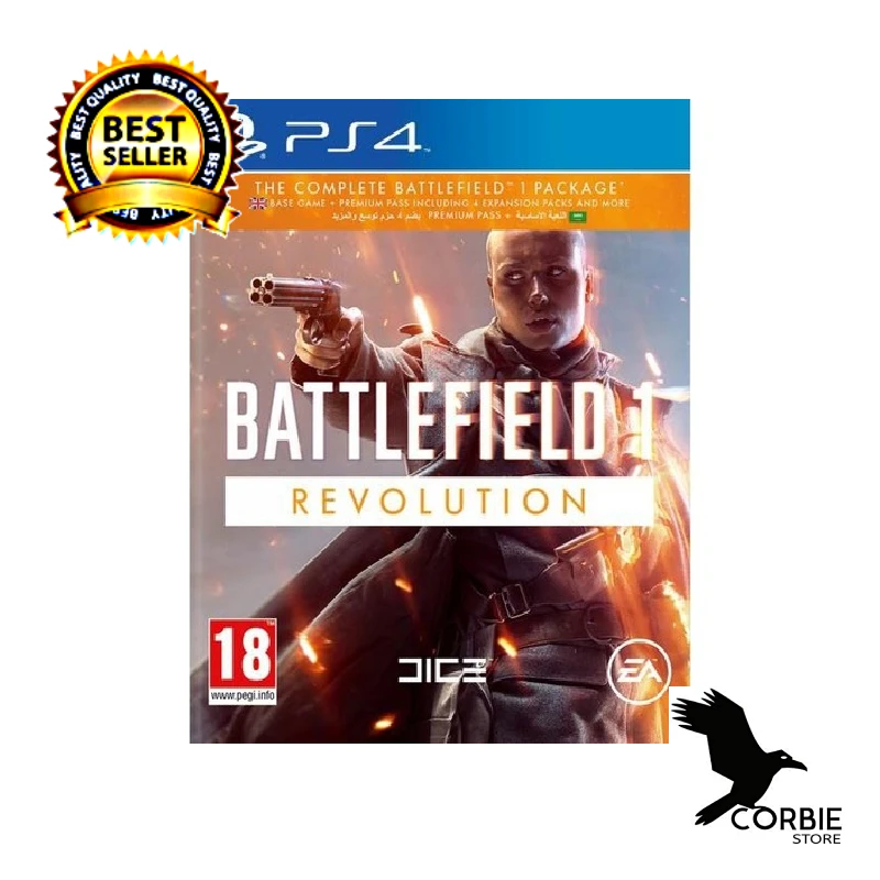 

Battlefield 1 Revolution Ps4 Game Original Playstatian 4 Game