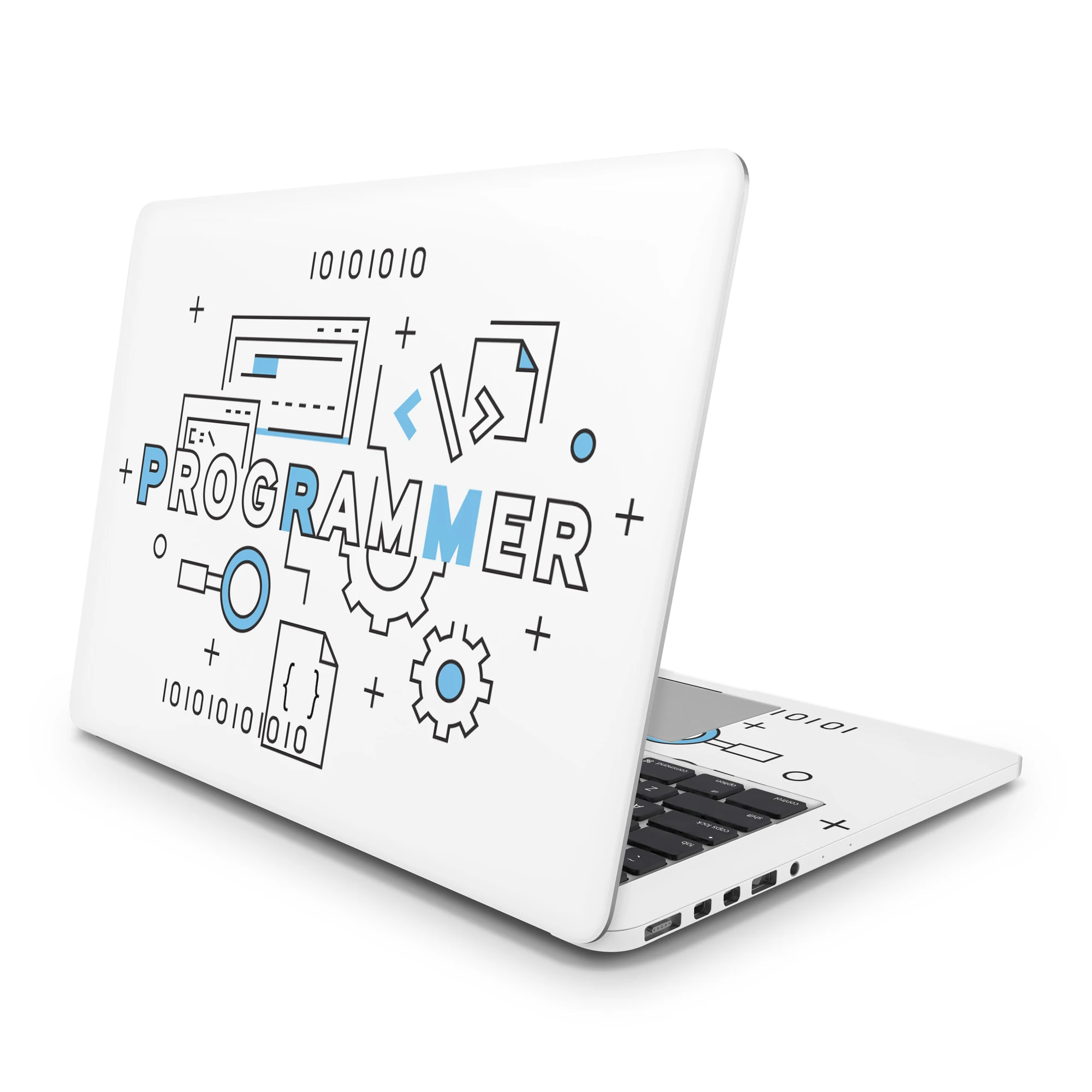 Sticker Master Programmer 1010 Laptop Vinyl Sticker Skin Cover For 10 12 13 14 15.4 15.6 16 17 19 