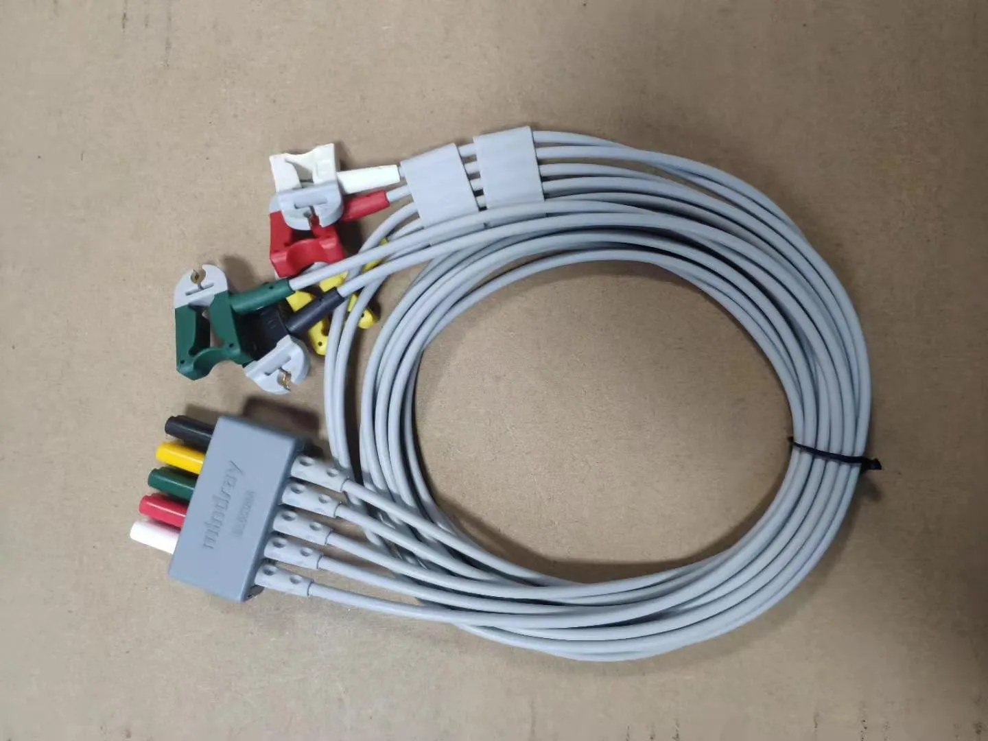 Original Mindray EL6504A ECG 5Lead Leadwires IEC Clip For T5 T8 IMP9800 0010-30-42730