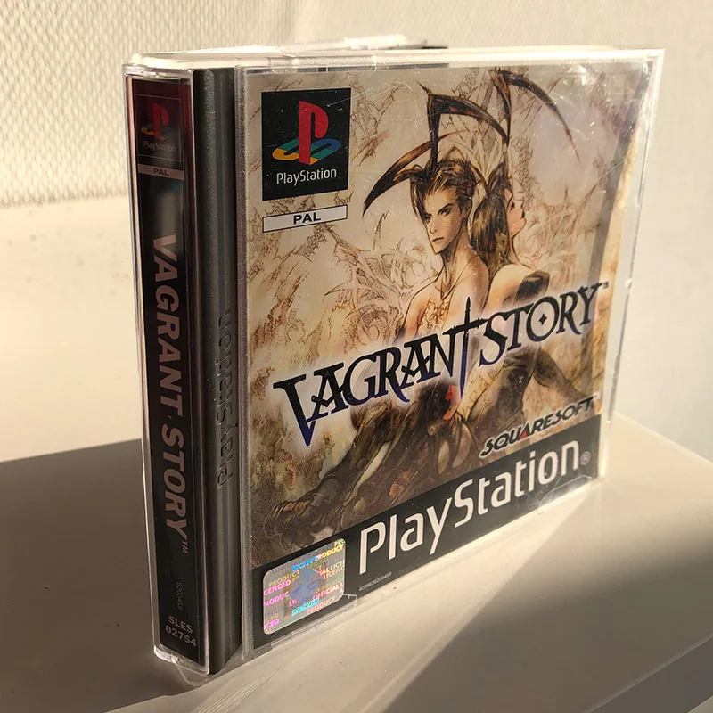 Box Protector For PS1 PAL Case CIB Game Custom Clear Plastic Case