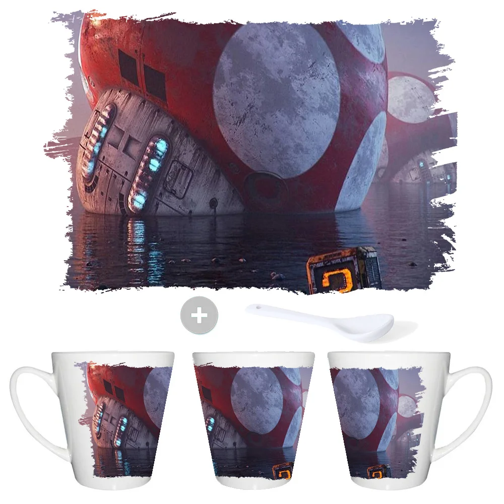 CUP TAPER REMASTER VIDEO GAME CLASSIC conic mug