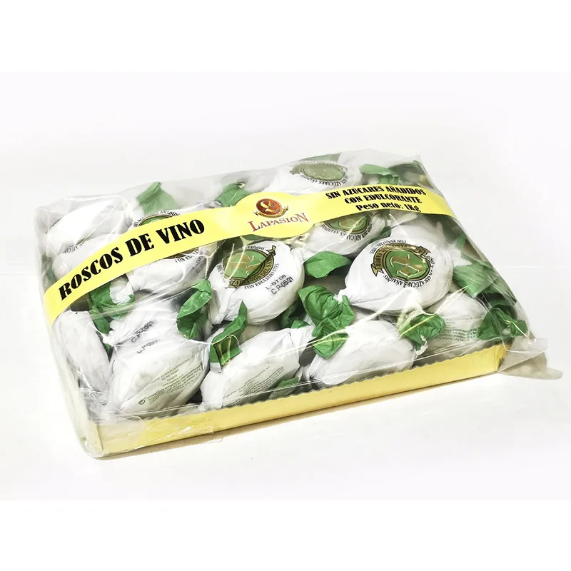 LAPASION - Roscos de Vino picasso senza zucchero | Con dolcificante | Dolci natalizi | 1Kg.