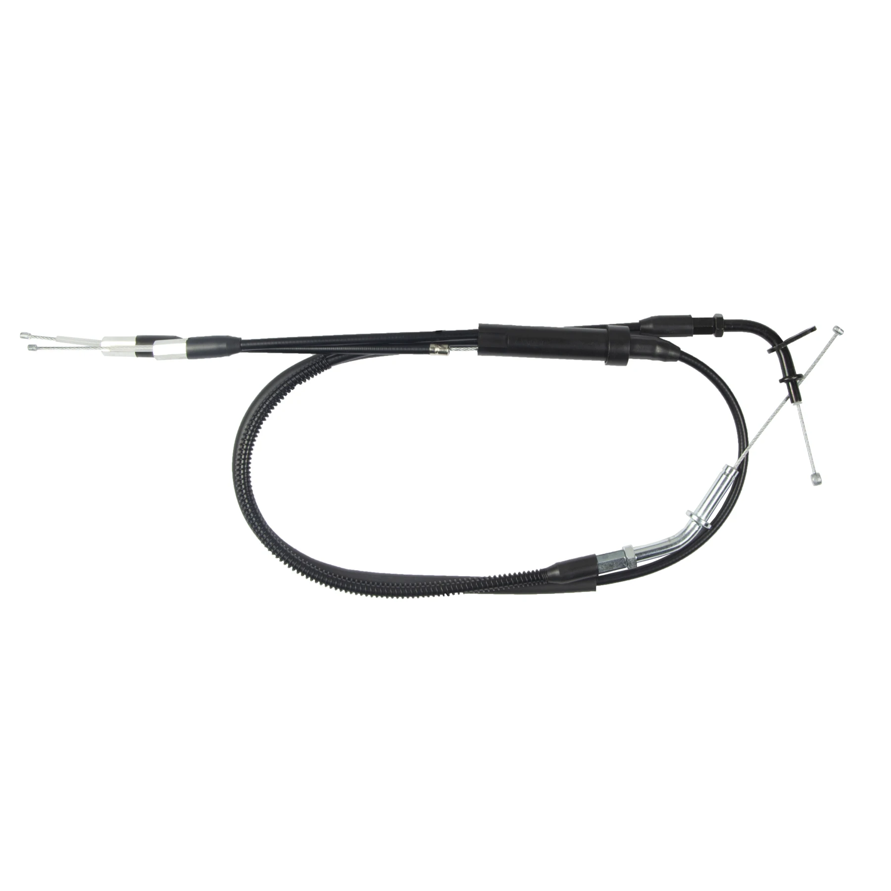 MotoMaster 29L-26260-00 Throttle Cable SET A B (OPEN and CLOSE) for Yamaha RD 350 LC YPVS