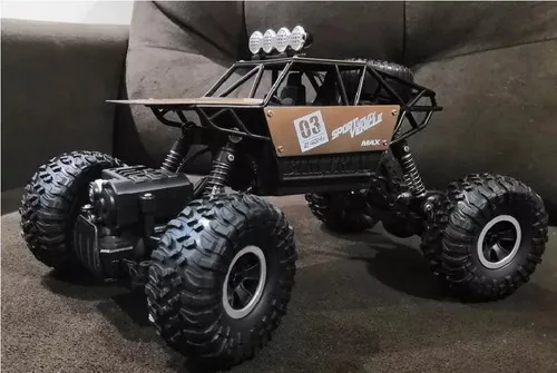 AZMS STORE-Cart 4x4 Metal Crawler Rc 2.4 Monster Truck P. Delivers QUICK SHIP TO ALL BRAZIL