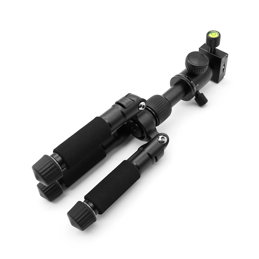 5-قسم ترايبود طوي مع 360 درجة كرة ثلاثية رئيس ماكس 51 سنتيمتر ماكس 5 كجم خفيفة الوزن منضدية فيديو ترايبود صغير للكاميرات