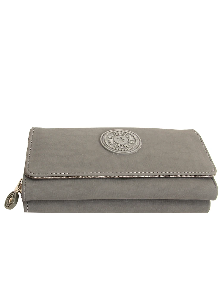 Alone Women's Wallet 3305 Gray Crinkled Women's Wallet