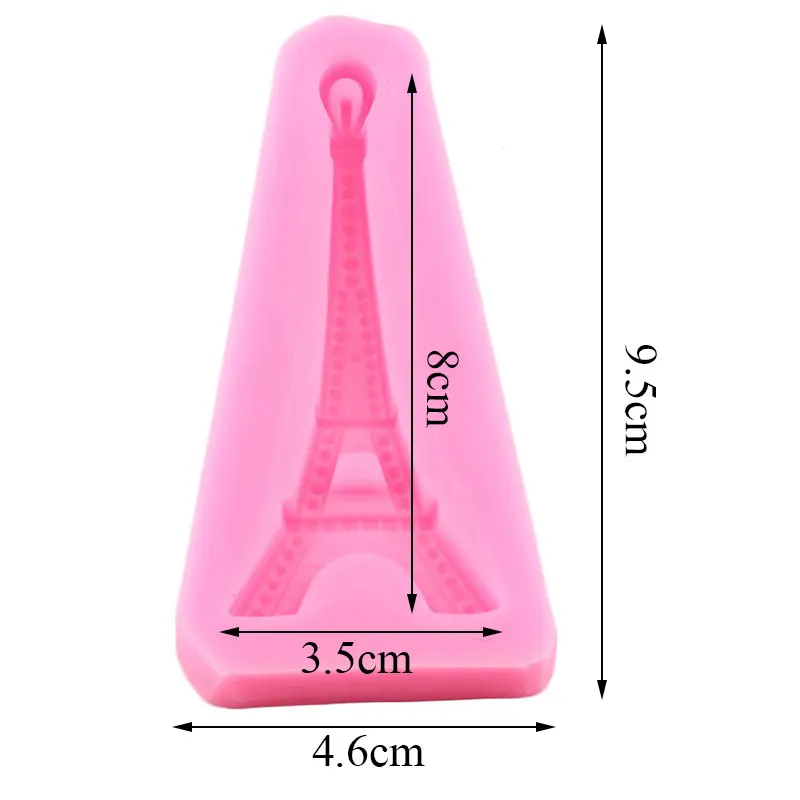 Eiffel Tower Paris Silicone Mold Fondant Chocolate Molds Candy Resin Clay Cake Decorating Tools Sugarcraft Pastry Baking Mould