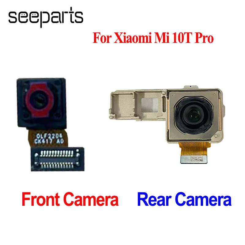 

Tested Well For Xiaomi Mi 10T Pro Front Camera Flex Cable Mi 10t Pro Rear Camera Replacement Parts 10T ProBack Camera