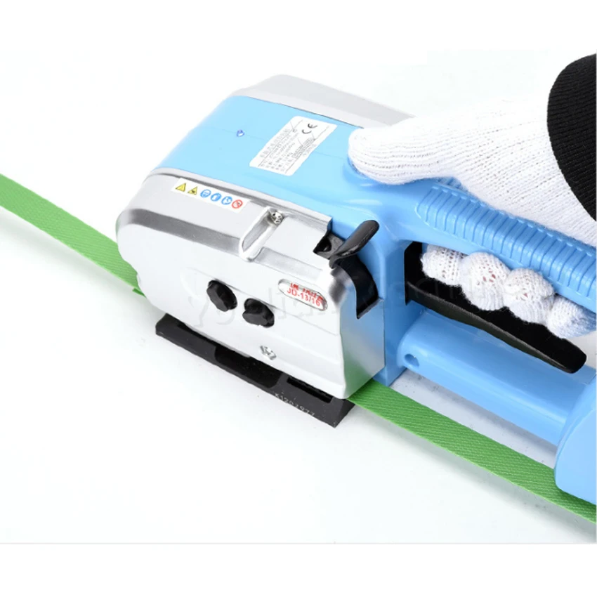 JD13-16 Di Động Cầm Tay Điện Băng Dụng Cụ Vắt Tranh Bỏ Vỏ Làm Nóng PP Thú Cưng Dây Đeo Dây Vắt Tranh Bỏ Vỏ Máy