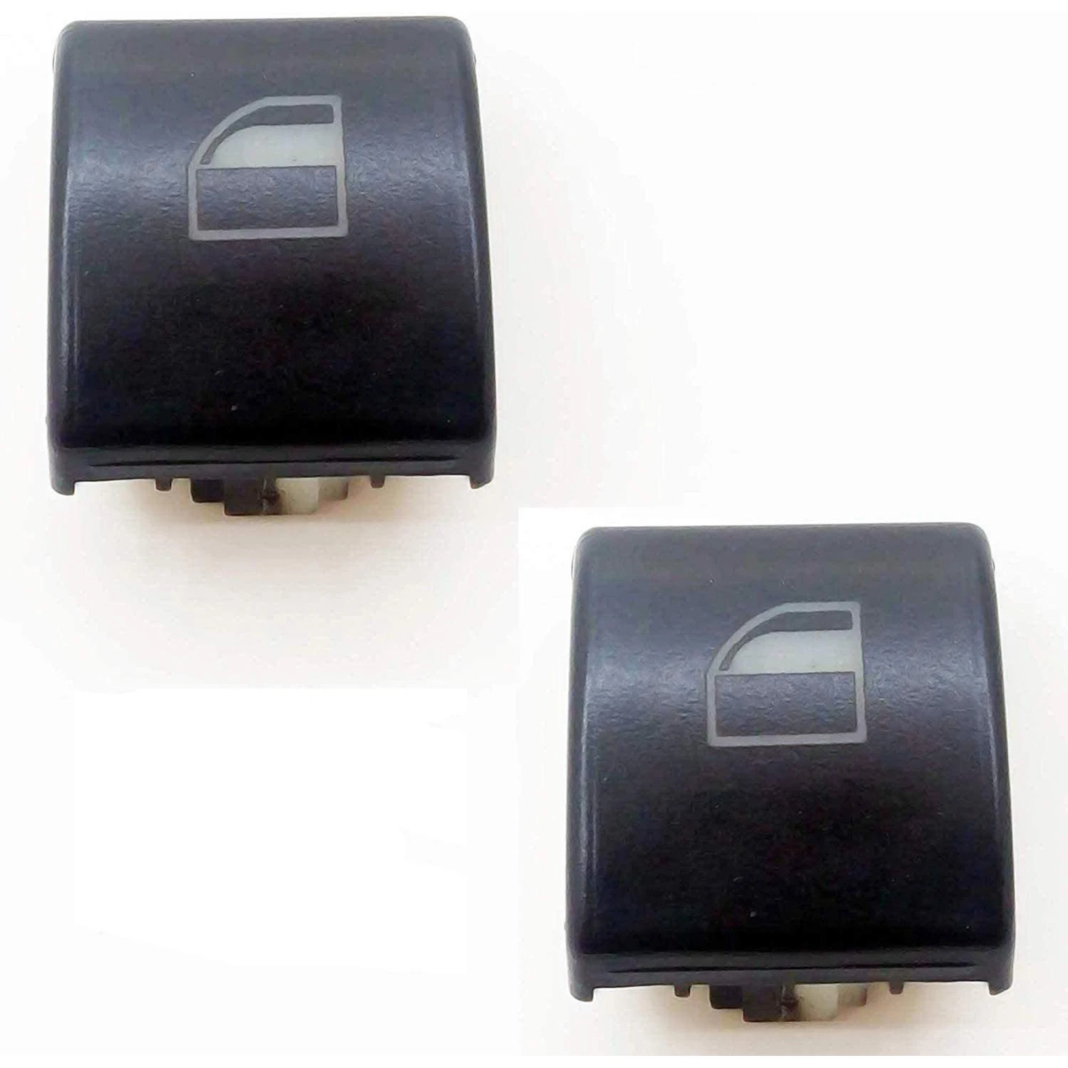 2x Window Switch Button Cap Cover Compatible With BMW 3 Series E46 X5 X3