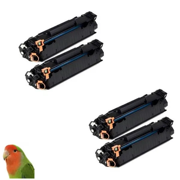 Compatible 4 Toner Pack for CE285A / TONER 85A P1002 W Pro P1102 W M1132 MFP M1212 NF MFP CE285A