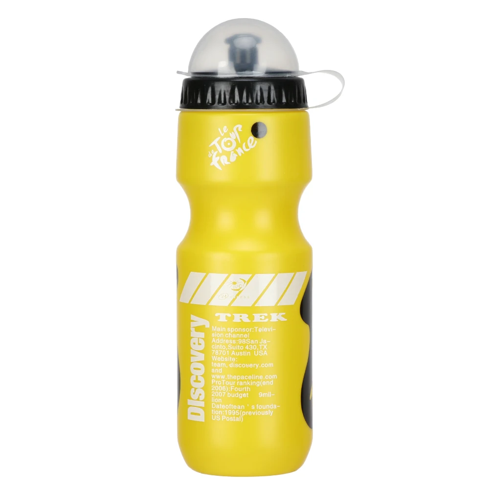 Botella de agua portátil para bicicleta de montaña, jarra de bebida para deportes al aire libre, a prueba de fugas, 750ml