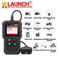 LAUNCH X431 Creader 3001 OBD2 scanner Provide OBDII/EOBD full function CR3001 Diagnostic tool PK ELM327 code reader tool