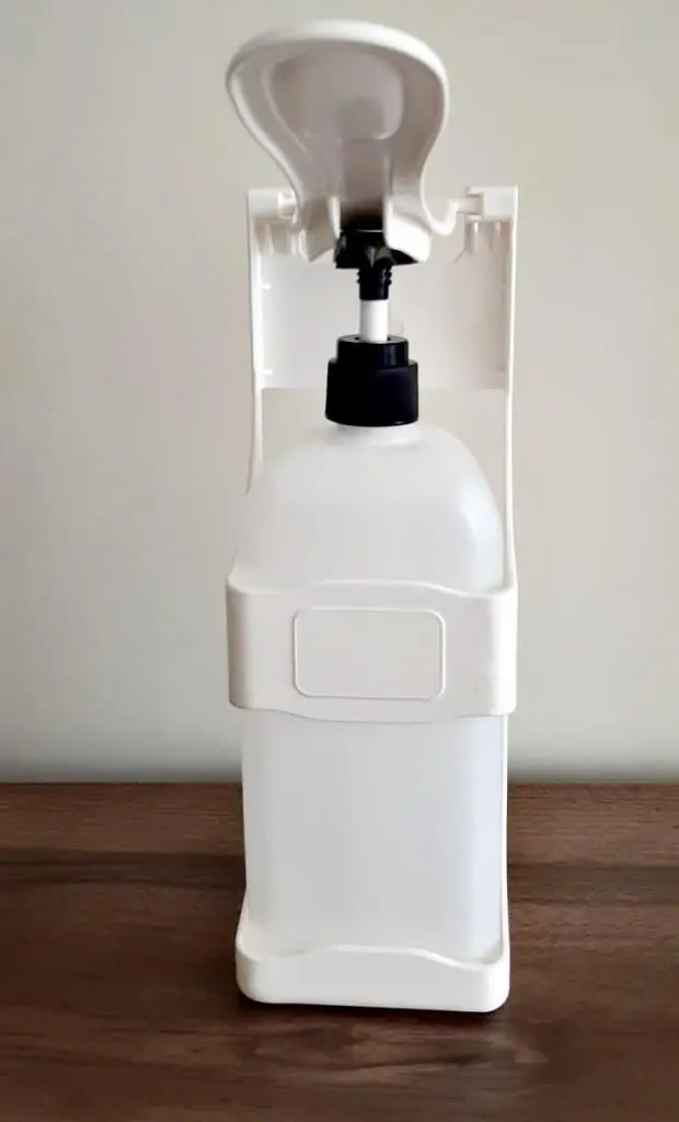 Disinfectant Dispenser Arm With 1000ML Capacity + Bottle included Disinfectant Box And Empty Box Gift Fast Free Shipping