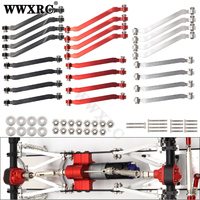 WWXRC Metal Chassis Pull Rods Drag Link Suspension for MN D90 D91 D96 D99 D99S MN90 MN99S 1/12 RC Car Upgrade Parts