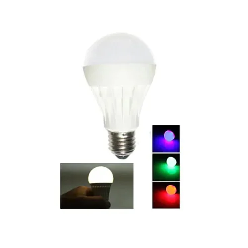 Color Changing Light Bulb 9w White 2w Colorful Lamp WHITE-BLUE 429581140