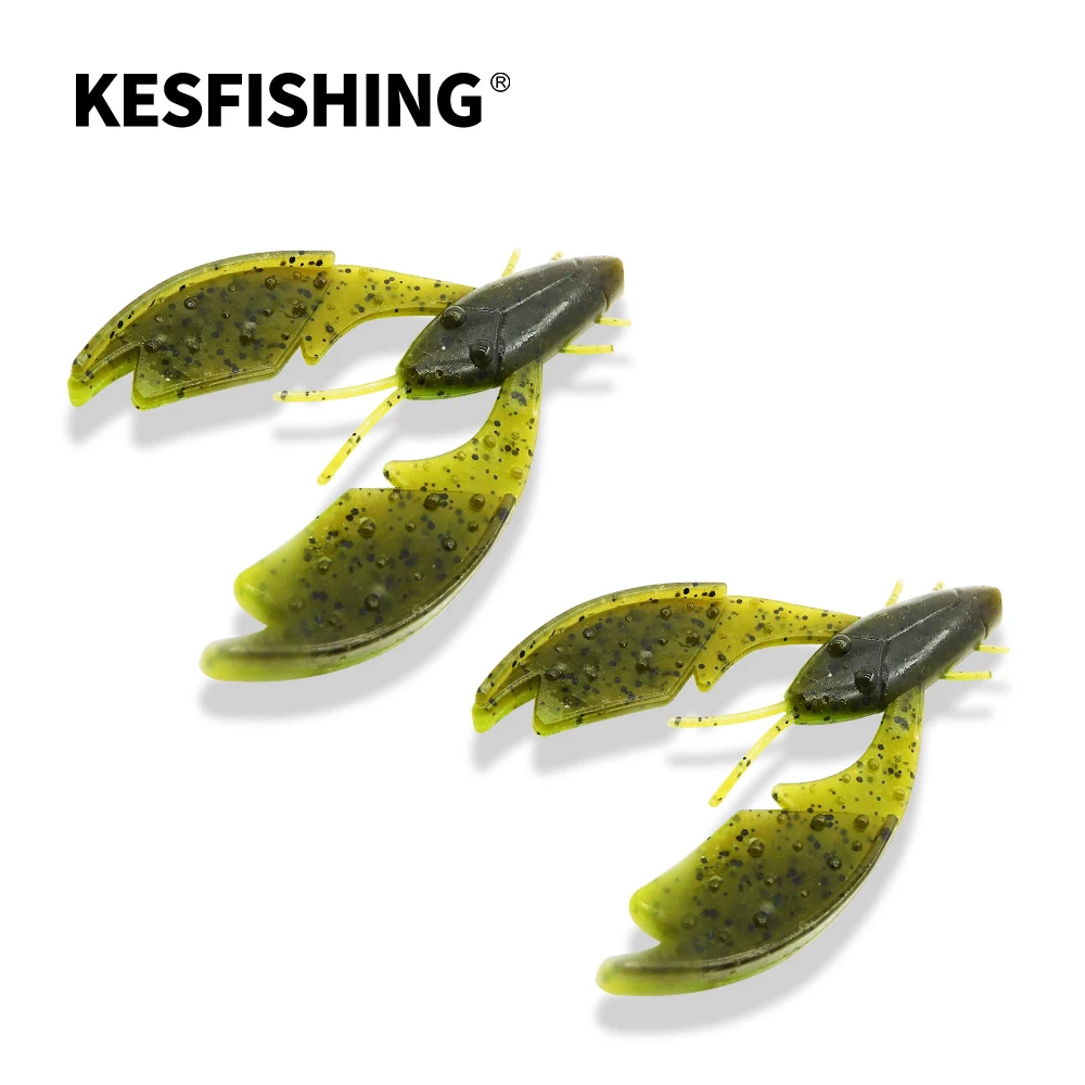 KESFISHING Fishing Lures Scented Salts Chunk Craw 3