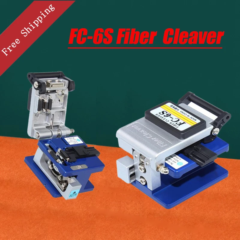 

FC-6S Fiber Metal material Cleaver Optic Connector Optical Fiber Cleaver For FTTX FTTH Free Shipping