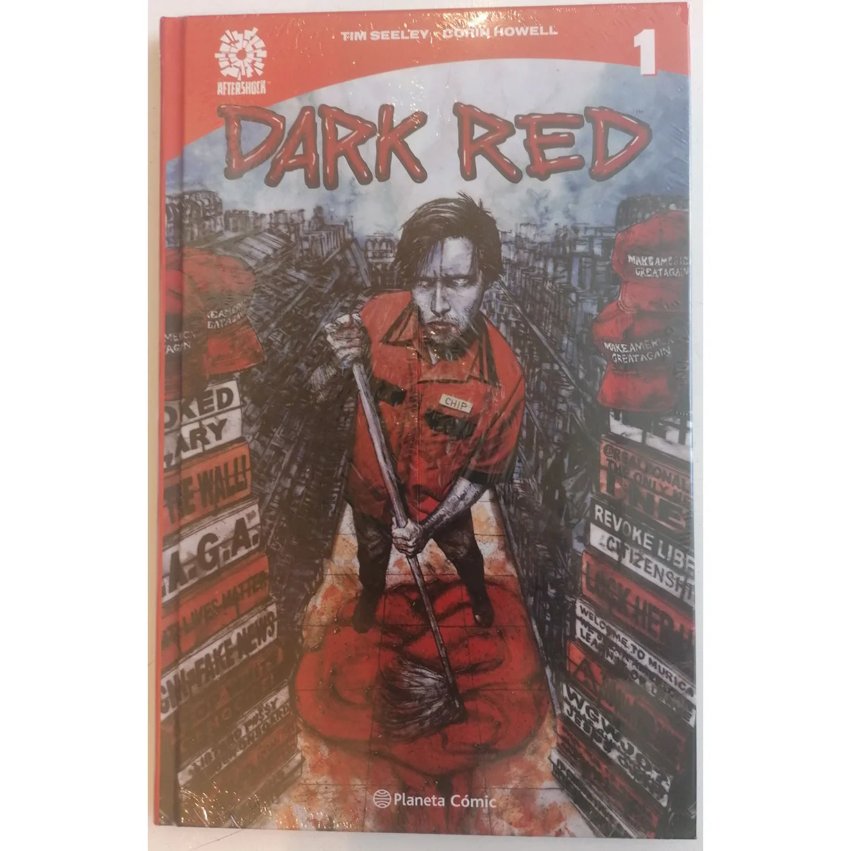 American, DARK RED No. 1, ED. Planet, year 2021, author TIM SEELY , COMIC BOOK in Spanish, TEBEO