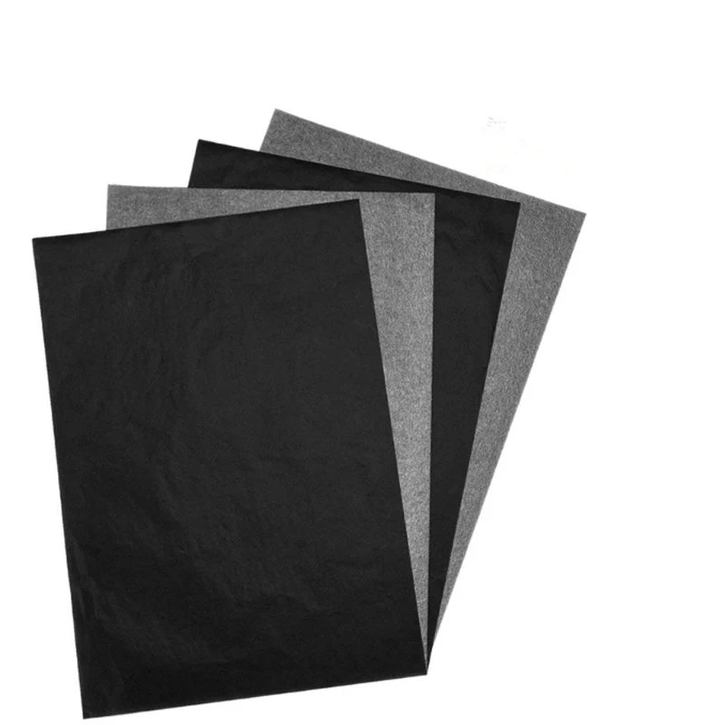 100x Sheet A4 Black/Blue Carbon Paper Kores Tracing Copy Carbon Paper Painting Tracing Paper Painting