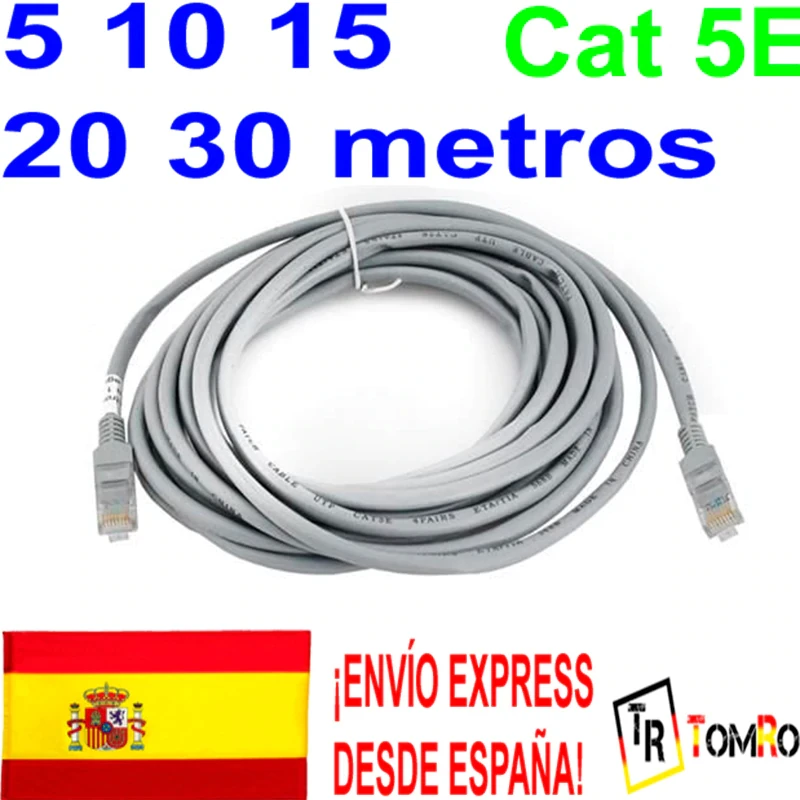 5M 10M 15M 20M 30M Netwerk Kabel RJ45 Kat 5E Utp Ethernet Anti-Fire-Oxiderende Switch Hub Ap Servers Router Gaming