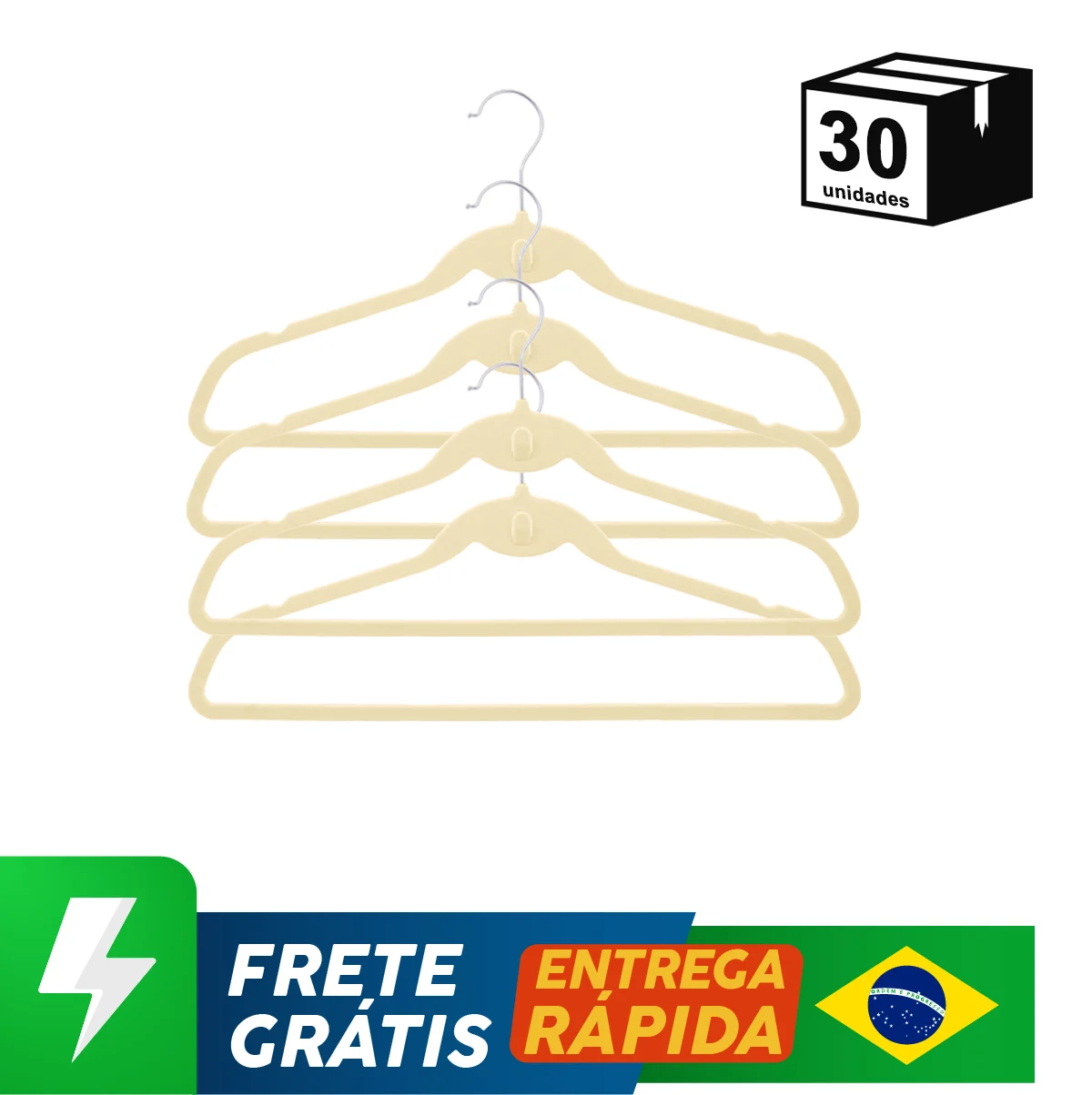 30 Pçs Cabide Veludo Antiderrapante Unissex Adulto 360 ° Rotativo Organizador Rack Armário Prateleira Armazenamento Roupas