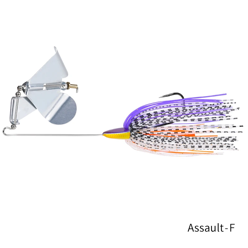 TSURINOYA Buzzbait Vissen Lokken Topwater Spinner Baits 26g Kunstmatige Metalen Harde Aas ASSAULT Bass Pike Visgerei