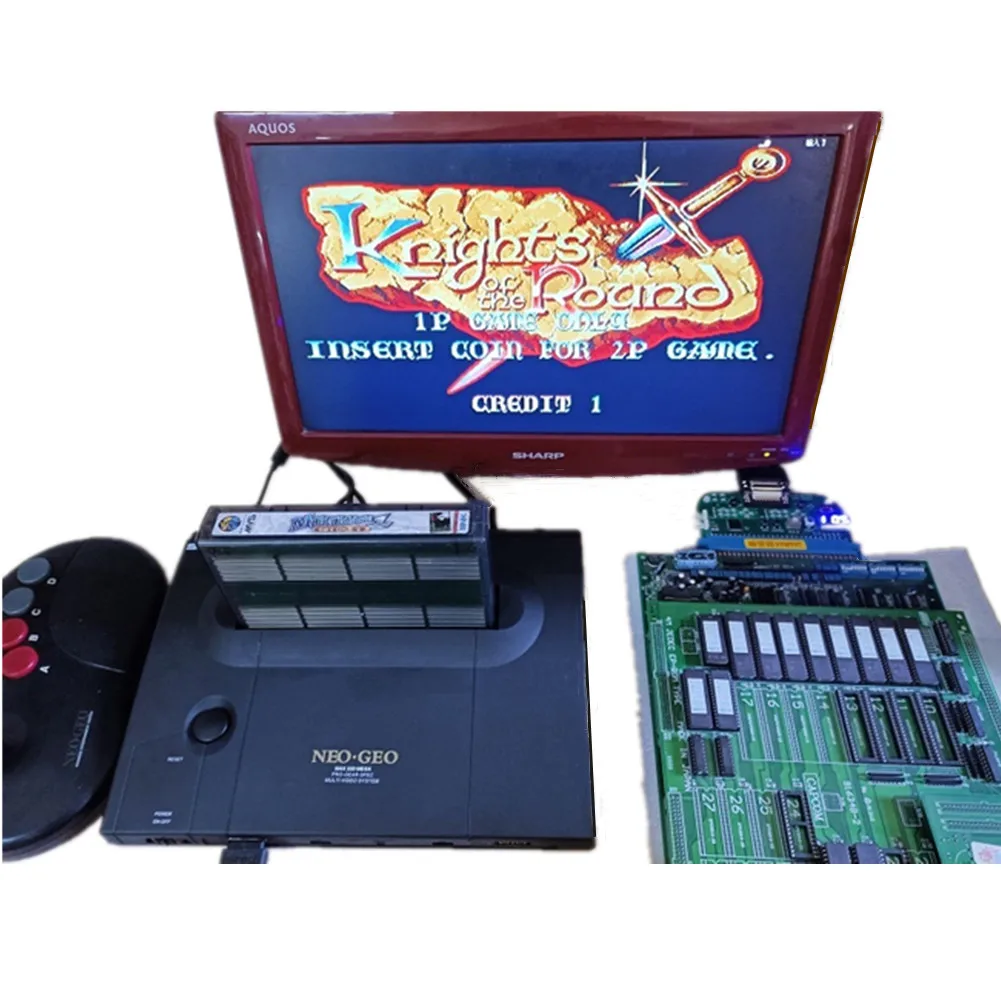 

JAMMA CBOX MVS SNK NEOGEO MVS-1B to DB 15P SS Gamepad SNK Joypad AV RGB Output For NEOGEO SNK 161 in 1 / SNK 120 in 1 Cartridge