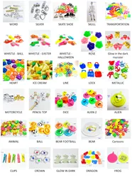 40Pcs per Lot VINTAGE Plastic Pendant Charms for Retro Fashion Jewellery Bead Cup Cake Topper Retro Fashion Jewellery Chain clip