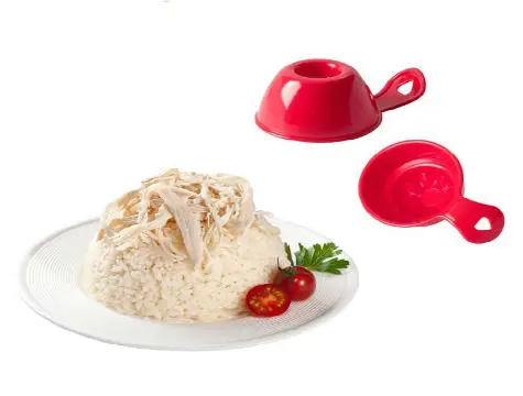 Cute Rice and Candy Floss Service Mold (2 pcs)