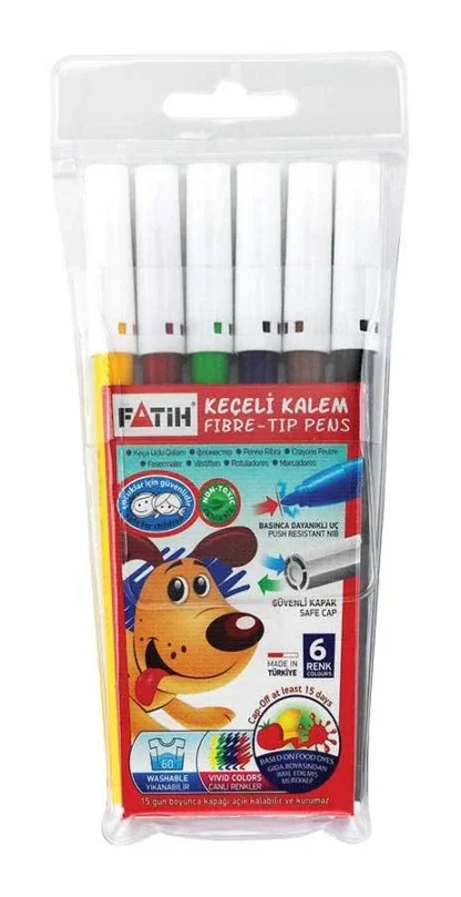 FATİH 6lı KEÇELİ PAINT MARKER 439607800