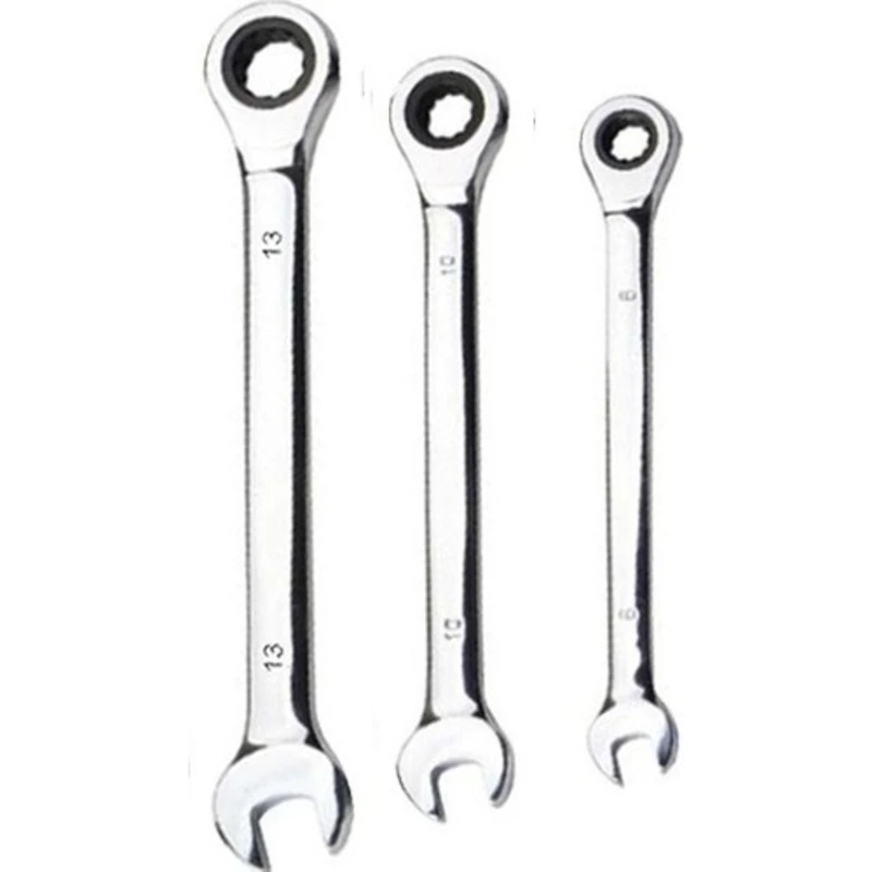 Arm Hobby Hand Tools Spanner 8 10 13 mm Ratchet Combination Wrench 3 Pieces Fast Shipping From Turkey