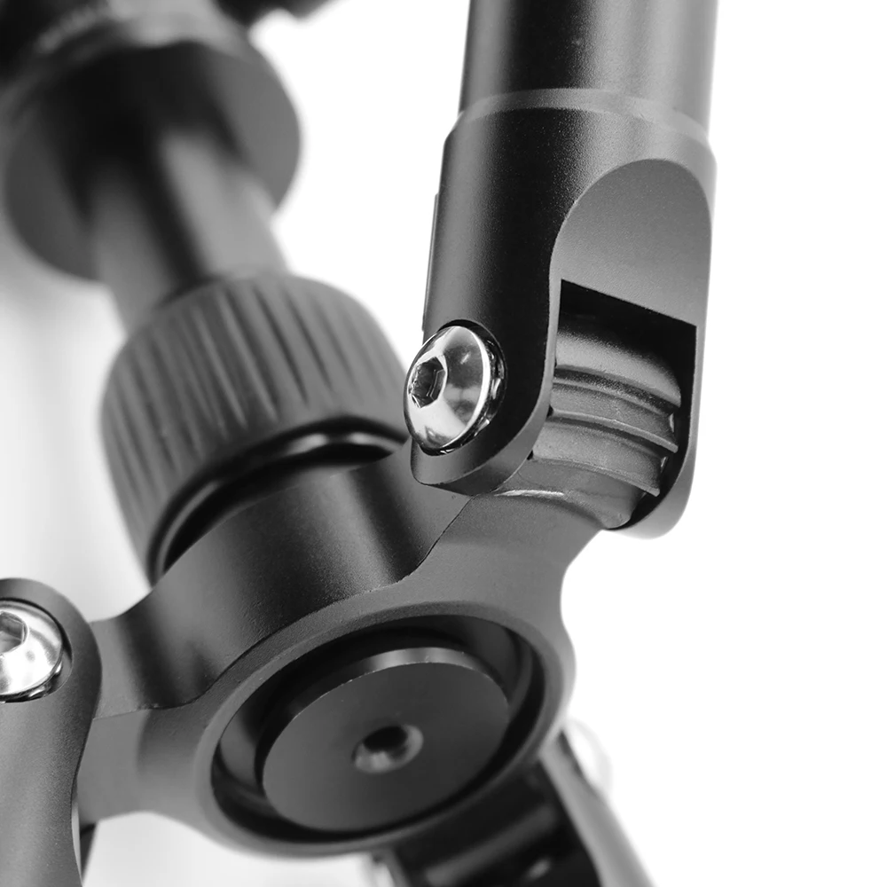 5-قسم ترايبود طوي مع 360 درجة كرة ثلاثية رئيس ماكس 51 سنتيمتر ماكس 5 كجم خفيفة الوزن منضدية فيديو ترايبود صغير للكاميرات