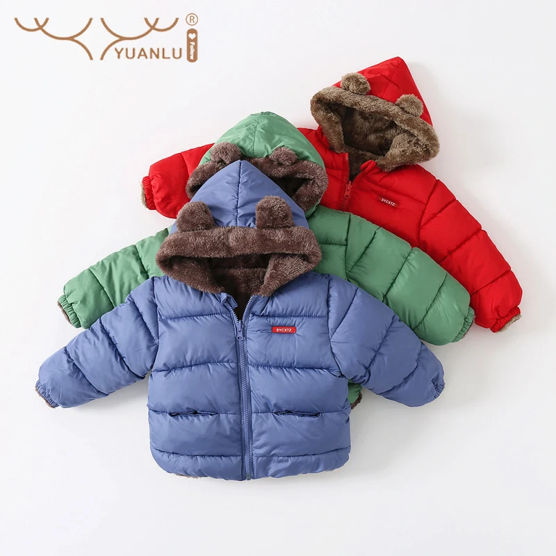 Russian Warm Down Jacket Warm High Quality Clothing for Girls Boys Soft Young Children Snow Wear Comfortable Outwear 2021