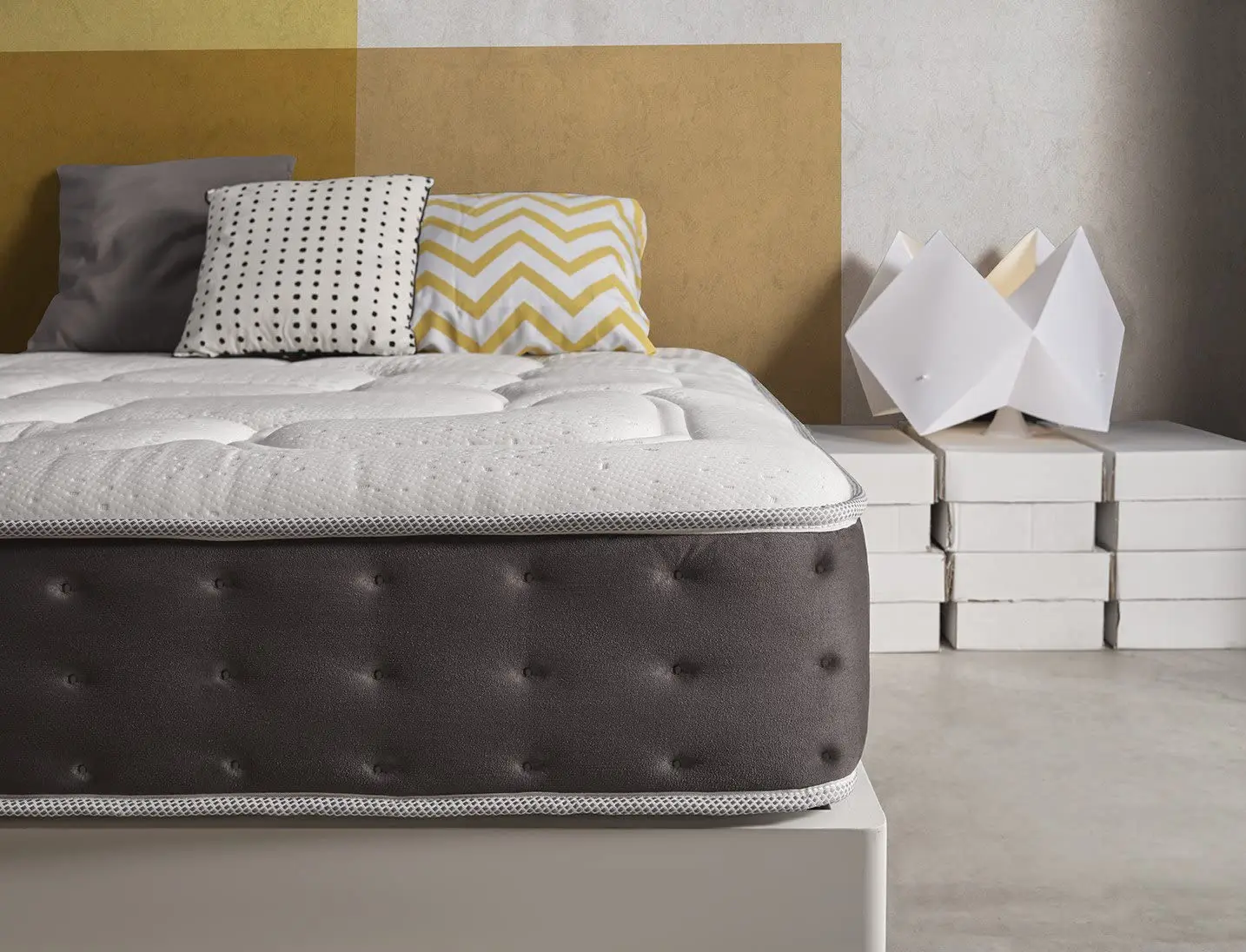 Matelas Royal à faible coût, toutes tailles, hauteur 30 cm, mousse, mousse à mémoire de forme, fermeté moyenne/élevée, confort, haut de gamme,