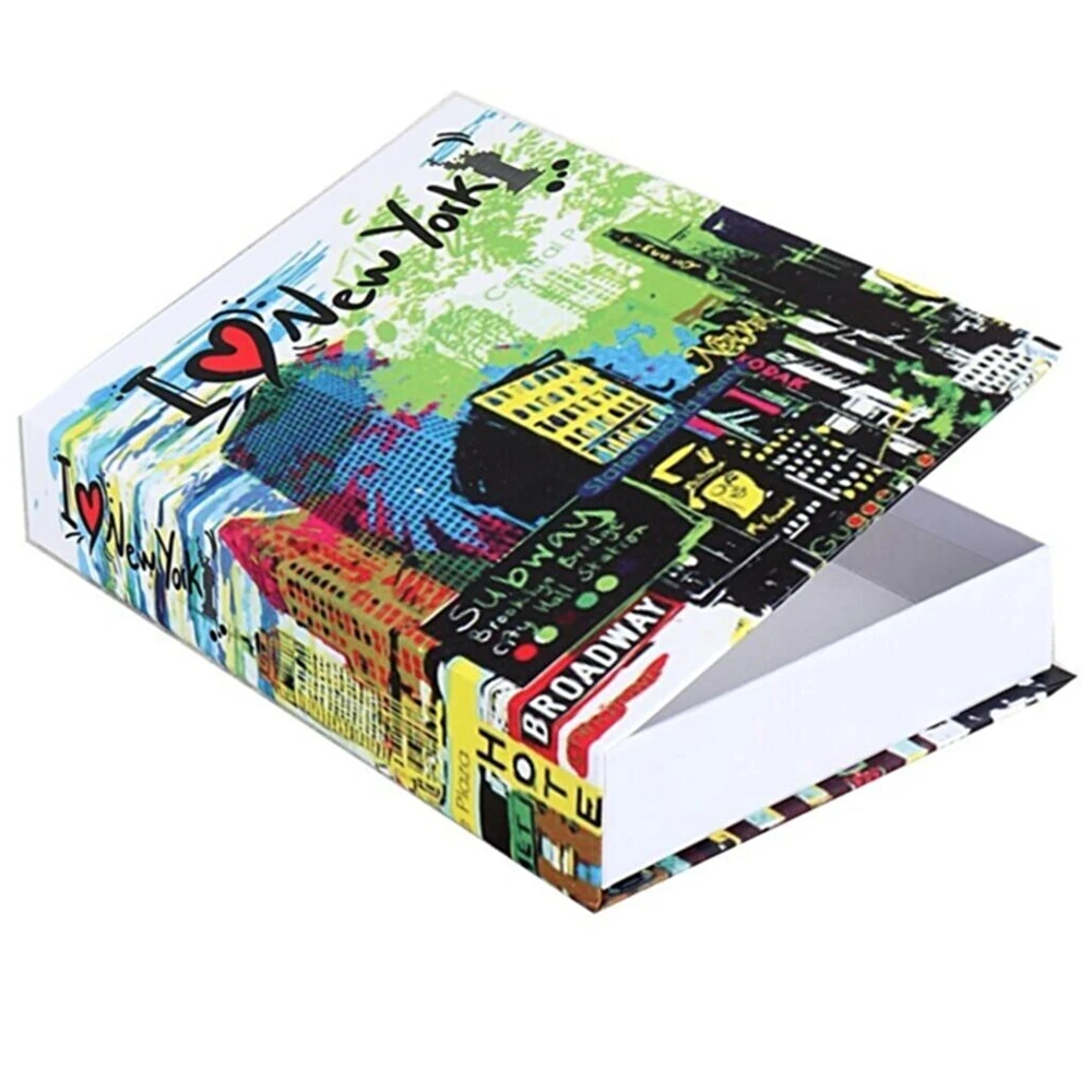 Decorative Book Box Decoration Modern Storage Bookcase Decor