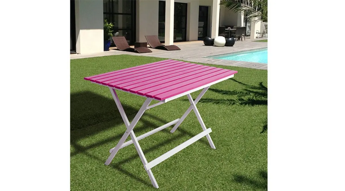Adaliss Meja Lipat Meja Dapur Taman