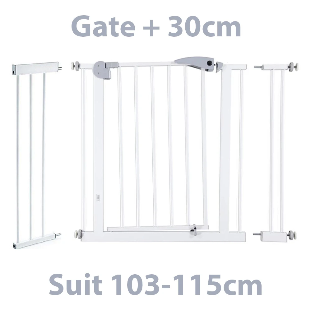 

FS Children Safety Gate Suit 103 - 115 Cm Baby Protection Security Stairs Door Fence For Kids Safe Doorway Pets Dog Isolating