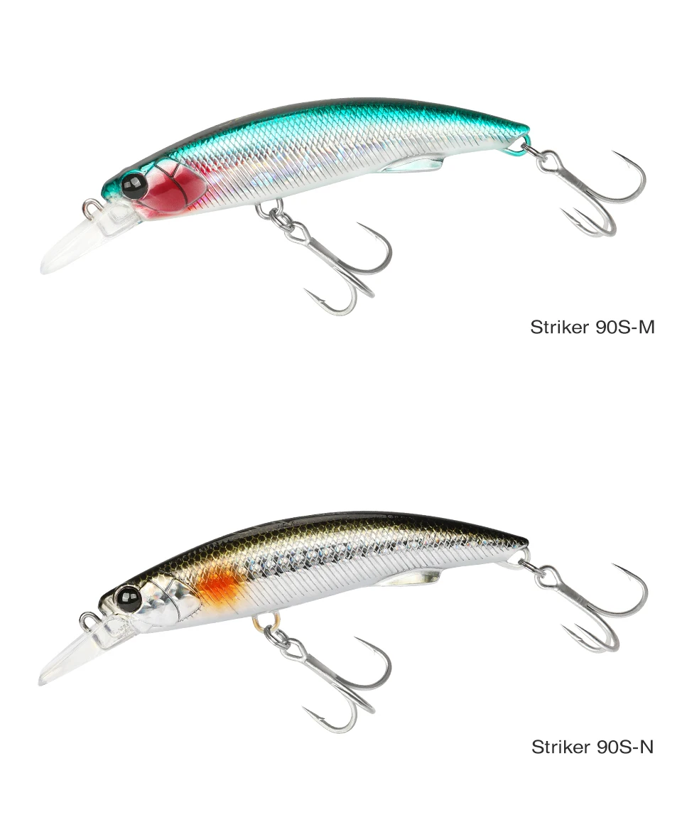 TSURINOYA 90S Heavy Minnow Sinking Angelköder 3,54 Zoll 37 g STRIKER Long Casting Hochfester harter Köder Meeresangeln Thunfischmodell – Detail 23