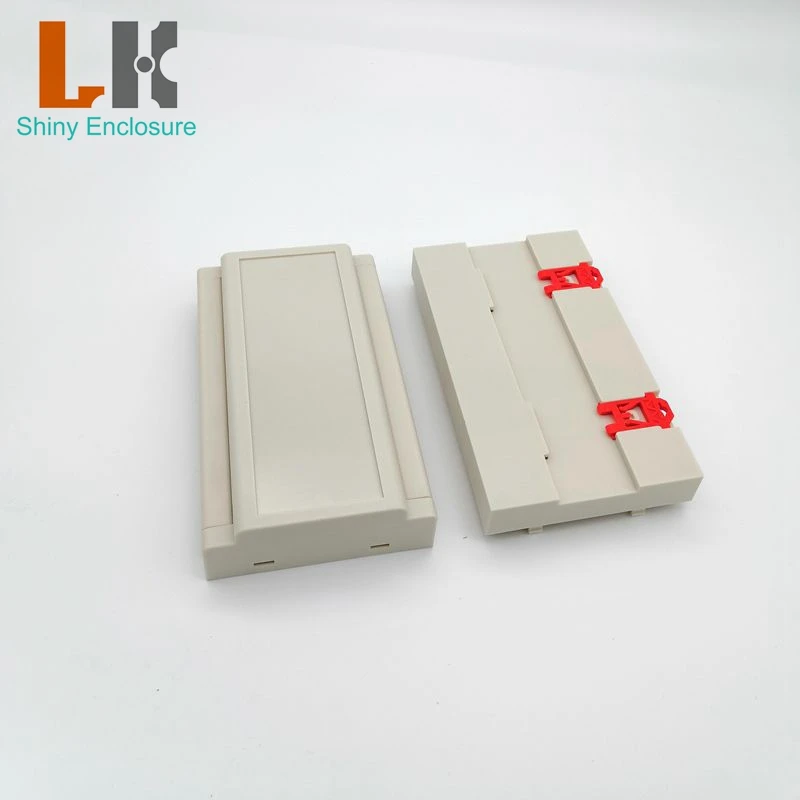 LK-DR12 China Manufacture Shenzhen Control Din Rail Abs Plastic Enclosure Electronic Project Box Case Housing 160x95x55mm