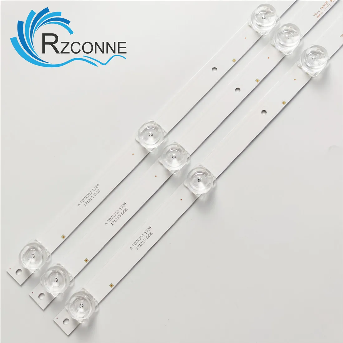 U55W K55S U55V CC02550D485V10 55E20 5X9 U55E9000Q K55DLG8US JL.D55051330-044CS Tira retroiluminação LED 5 lâmpadas para Konka KKTV