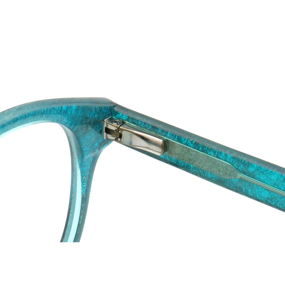 Vintage Women Optical Glasses Frames Men Round Eyeglasses Frames Blue Acetate Fashion Prescription Rose Red Spectacles Fashion