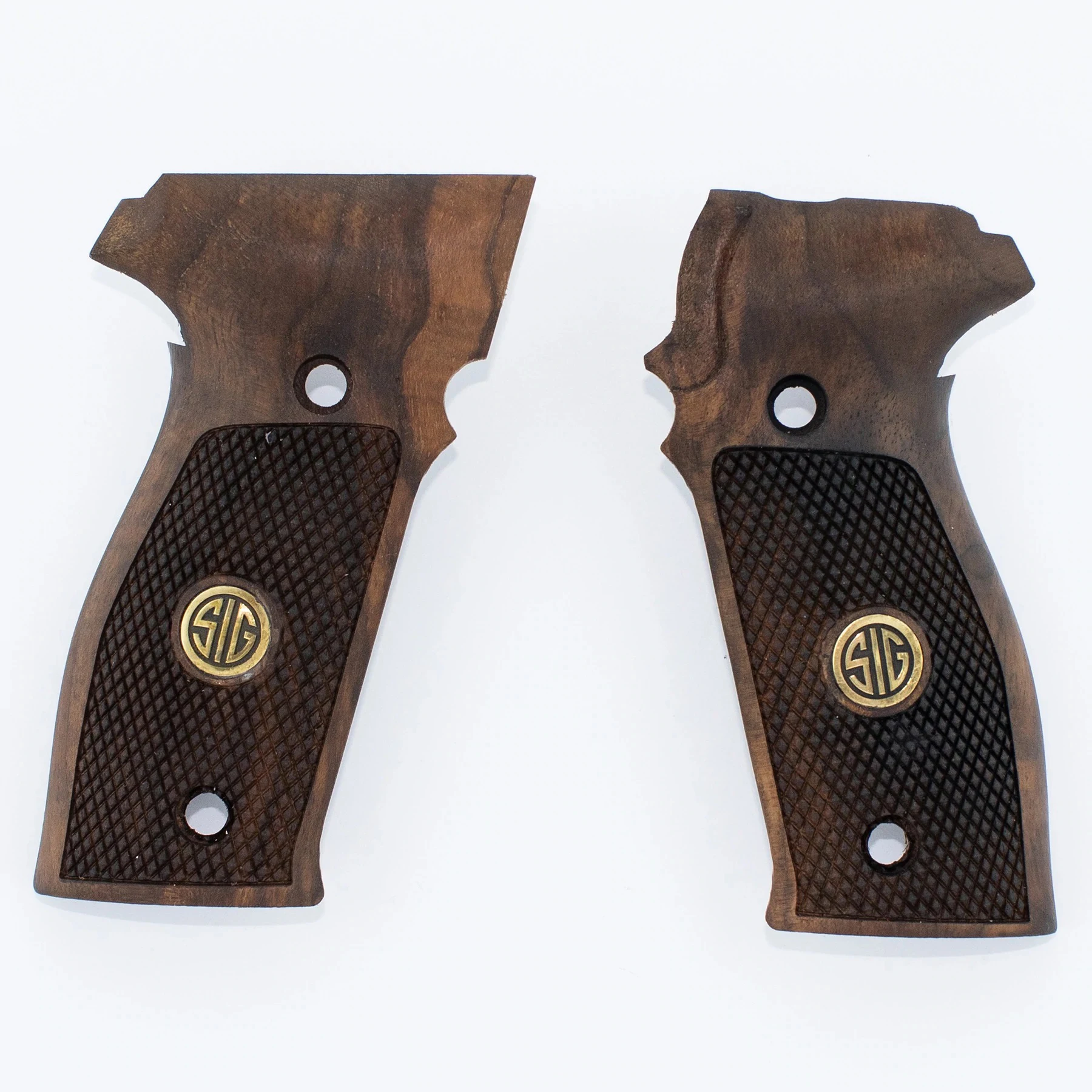 Sigsauer P226 226's Elite Handgun Walnut Grips S5