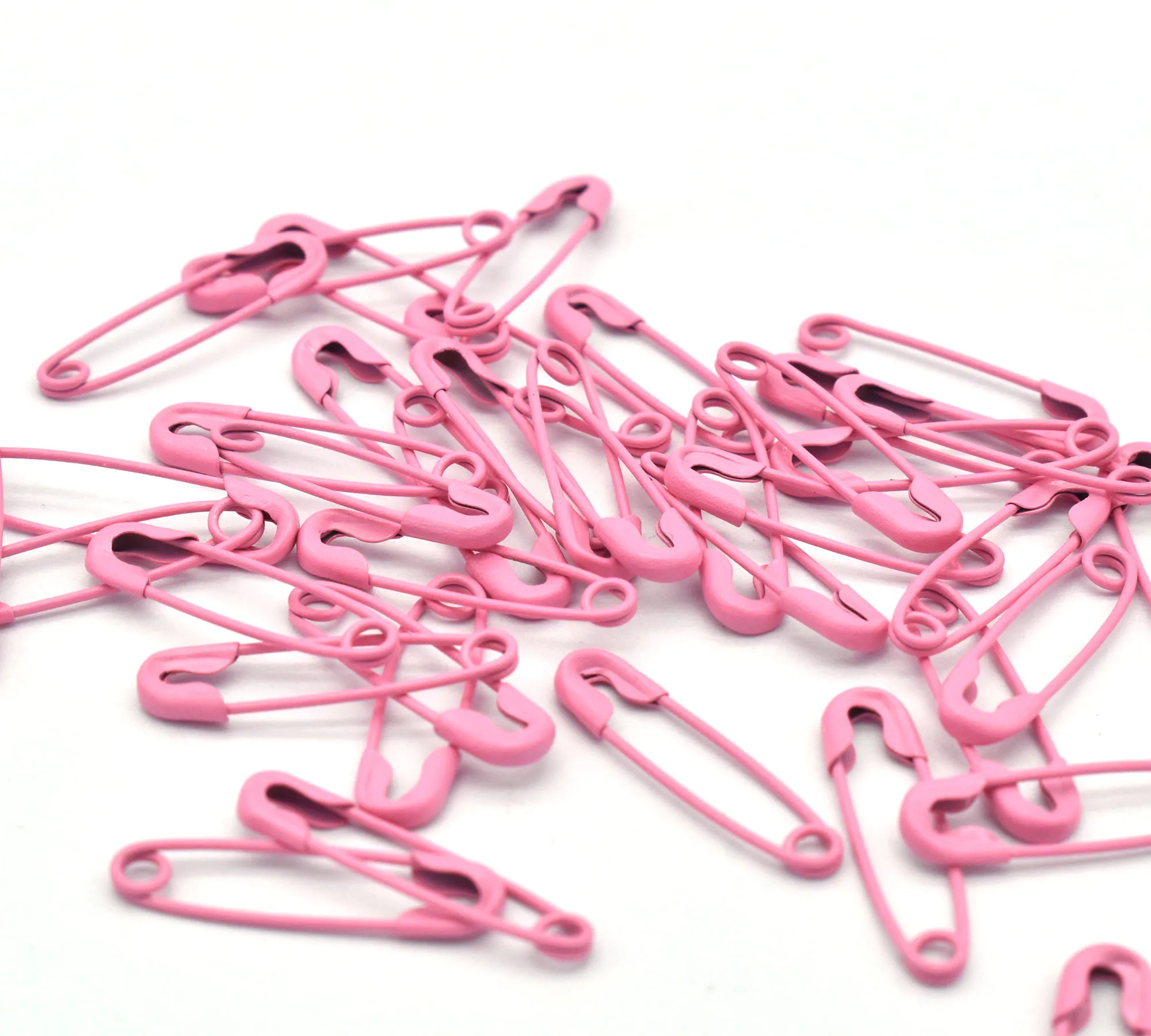 19mm Rose Pink Safety Pins Assorted Colors Rainbow Safety Pins Clothing Tag Pins For Clothes for Clothing Making And DIY Project