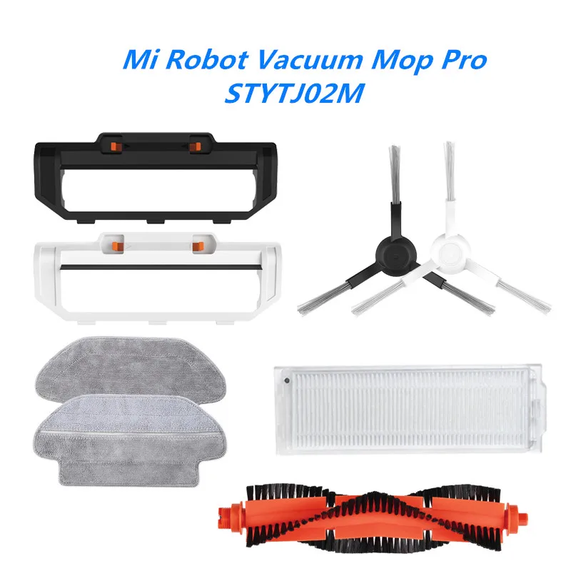 Newest Accessories for Xiaomi Mijia V2 Pro STYJ02YM (Viomi Vacuum Mop Pro) Mi Robot Vacuum Cleaner Main Brush Side Brush Filter